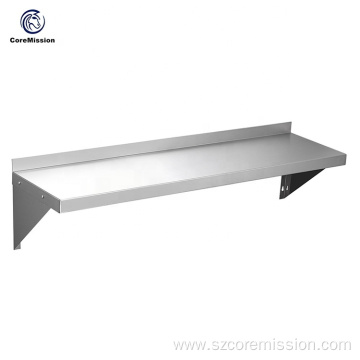 Metal Diaplay Stainless Steel Wall Hanging Shelf